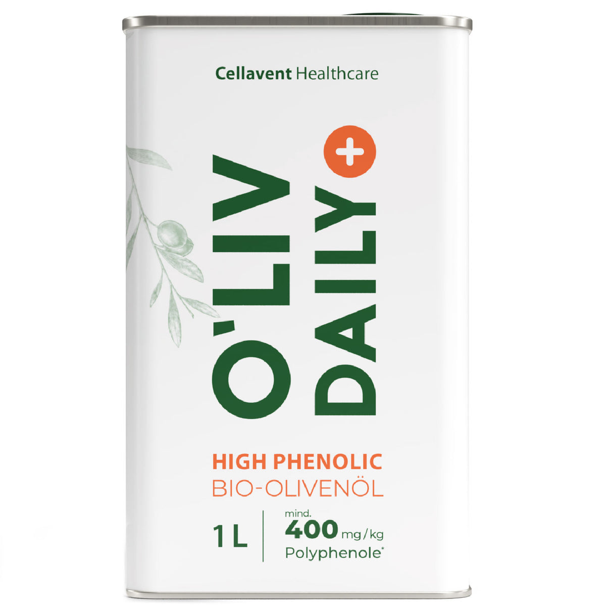 O'Liv Daily, natives Bio-Olivenöl extra im 1-Liter-Kanister